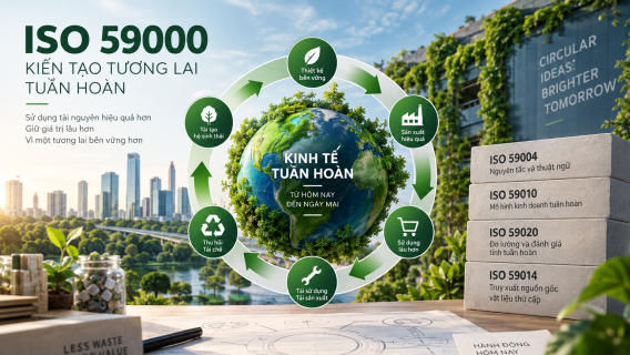 ISO 59000: Định hình chuỗi tiêu chuẩn mới về kinh tế tuần hoàn